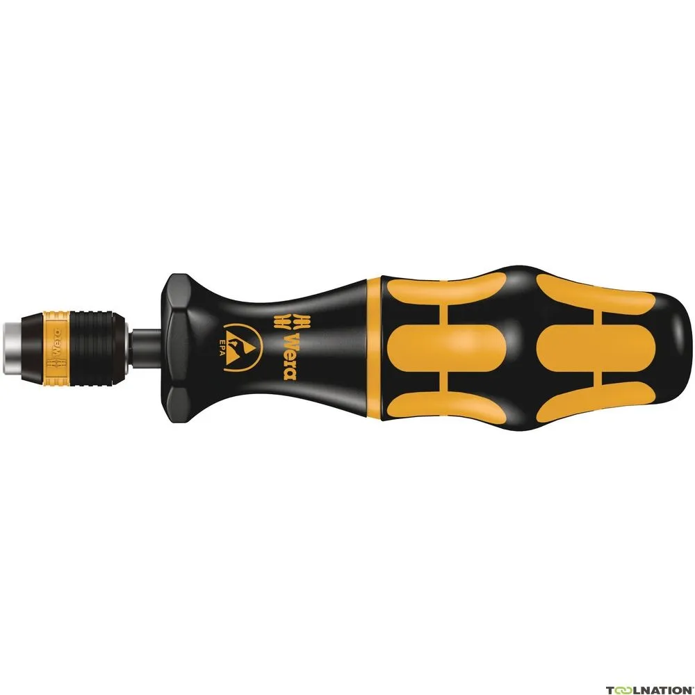 Wera 05074840010 Serie 7400 ESD Kraftform Cacciavite dinamometrico regolabile con impostazioni standard (0,1-1,2 Nm) con support