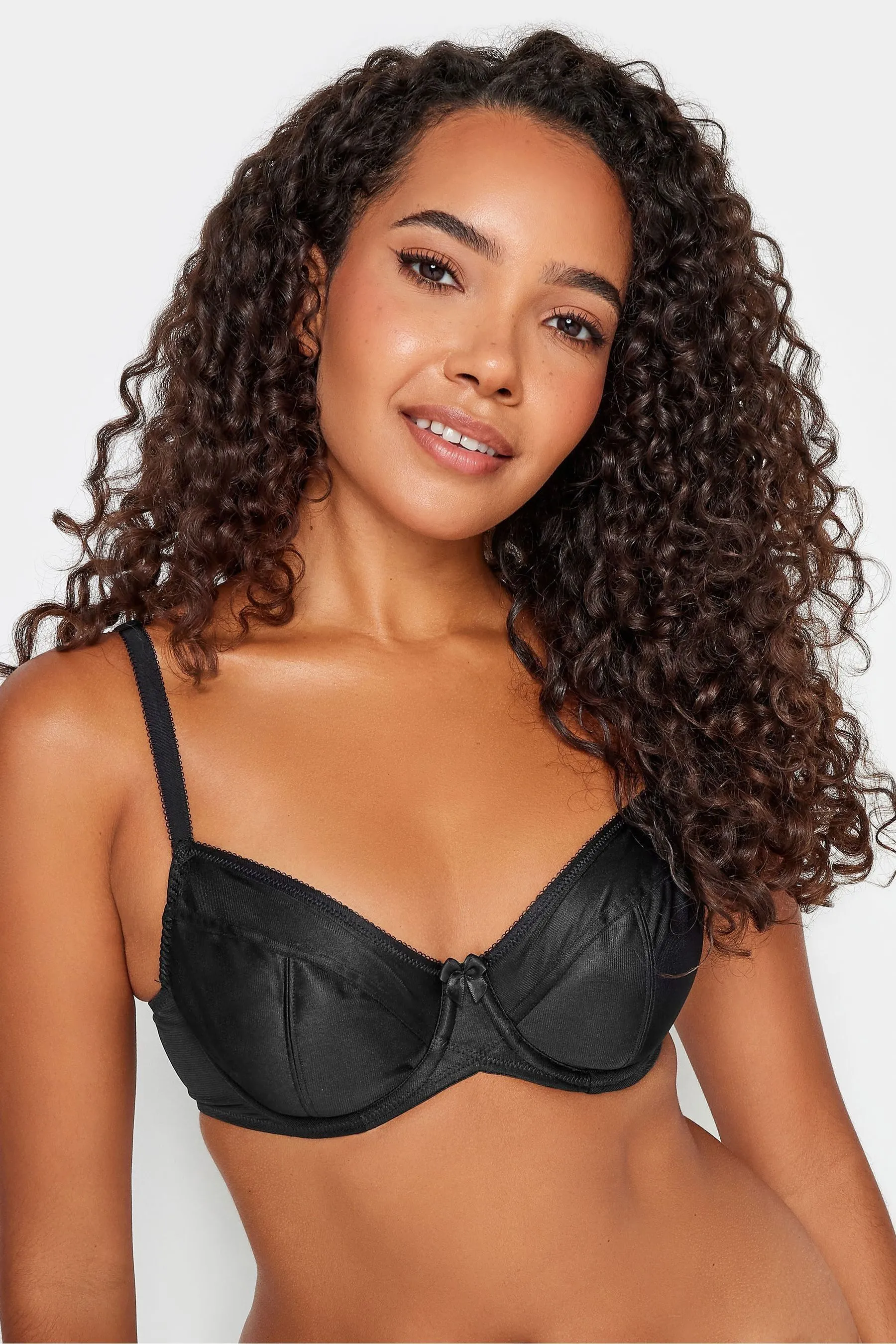 Yours Curve - Reggiseno classico liscio senza ferretto non imbottito