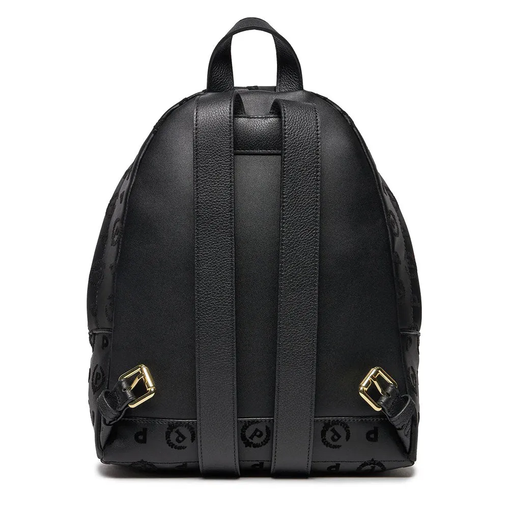 Zaino Donna POLLINI Linea Heritage Flock Nero
